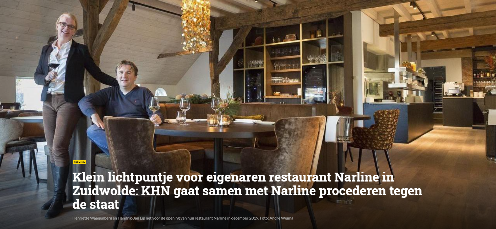 Narline Hendrik Jan Lip en Henriette Waaijenberg persbericht Lobby KHN - Narline Zuidwolde