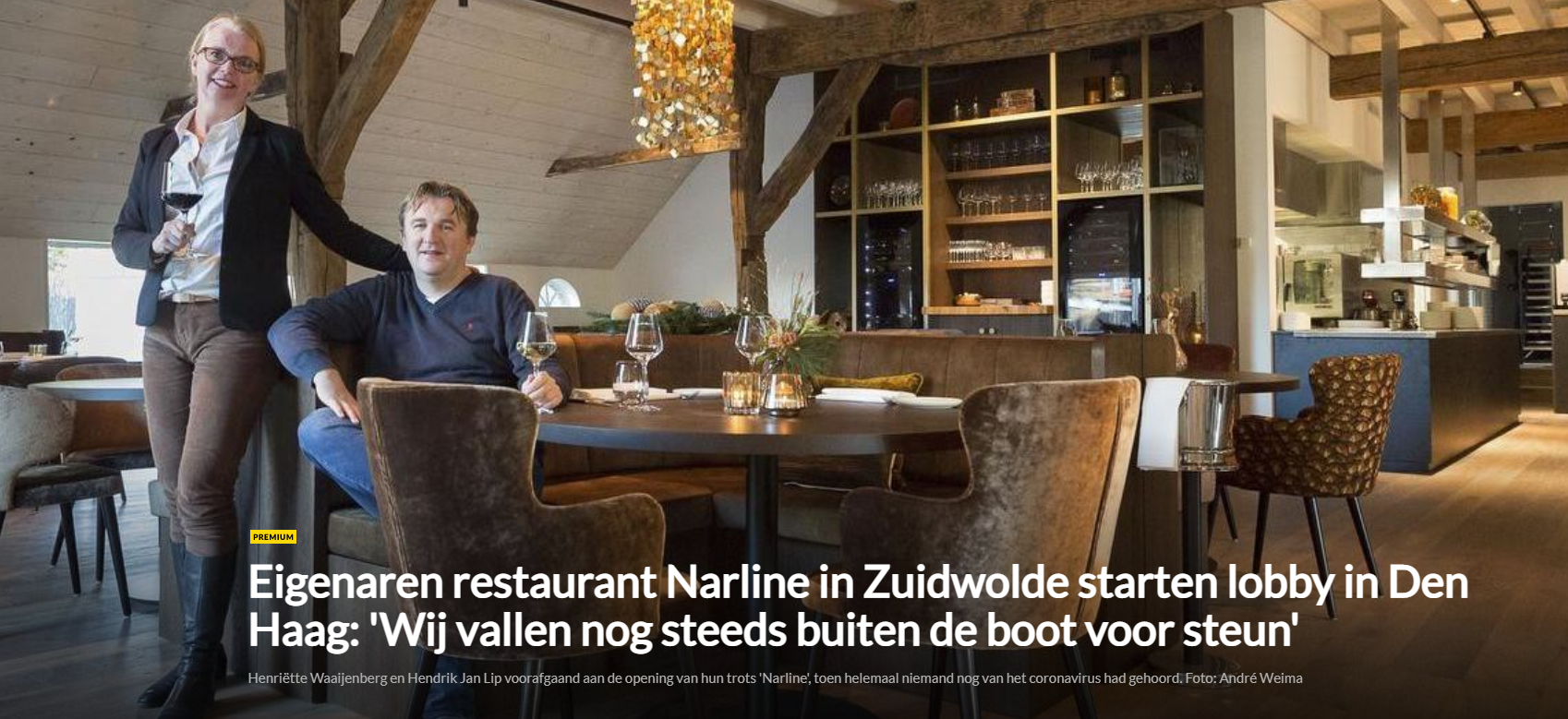 Narline - pers - Hoogeveensche Courant